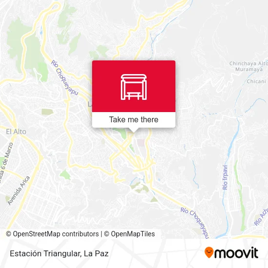 Mapa de Estación Triangular