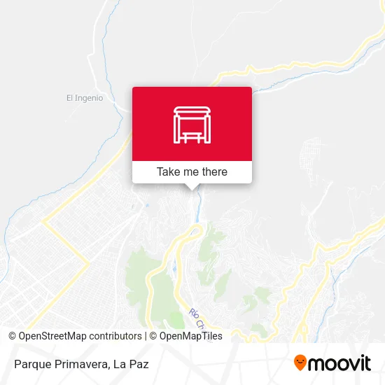 Parque Primavera map