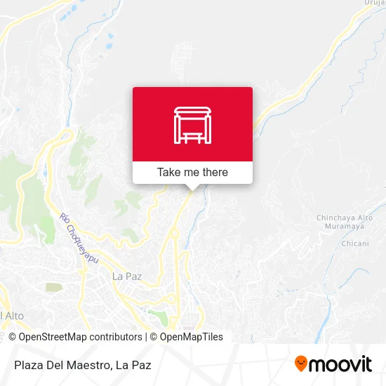 Mapa de Plaza Del Maestro