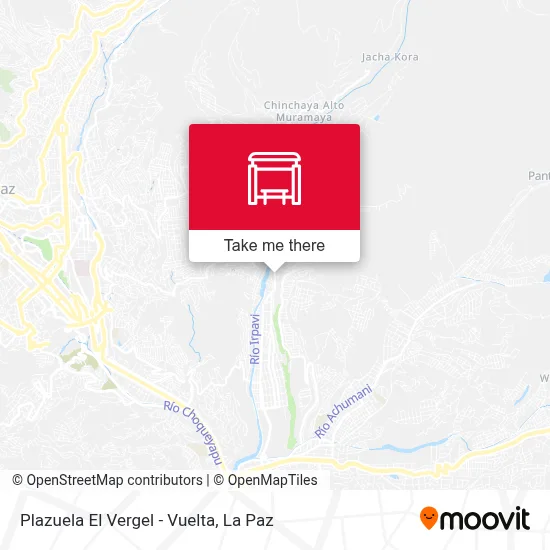Plazuela El Vergel - Vuelta map