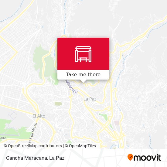 Mapa de Cancha Maracana