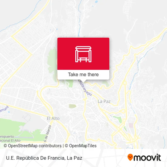 Mapa de U.E. República De Francia