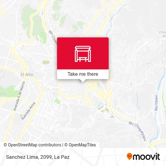 Sanchez Lima, 2099 map