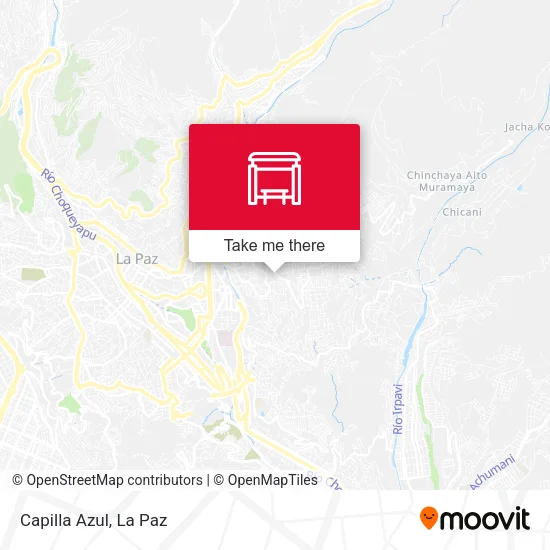 Mapa de Capilla Azul