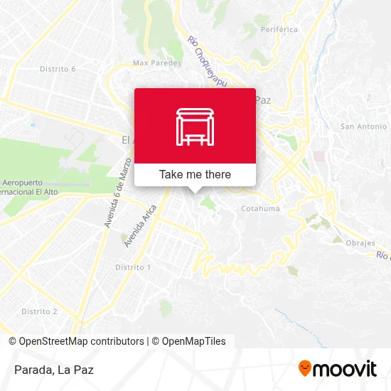 Parada map