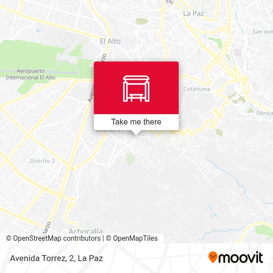Avenida Torrez, 2 map