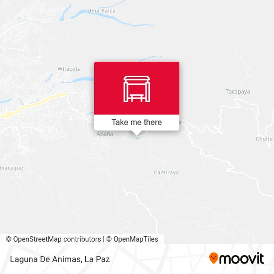 Laguna De Animas map
