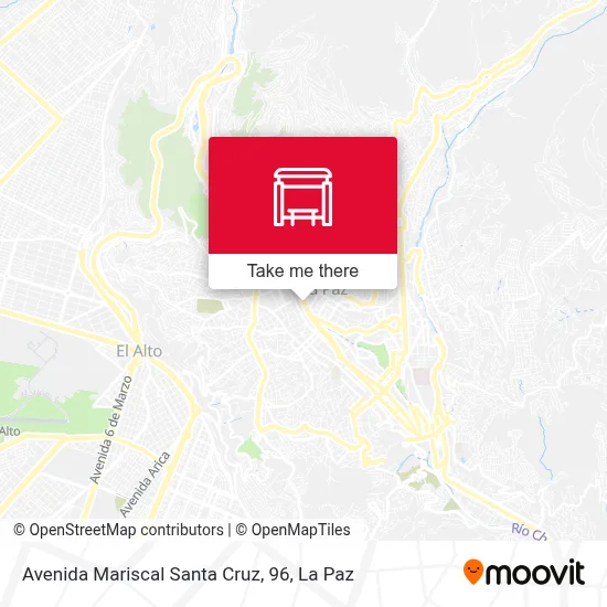 Avenida Mariscal Santa Cruz, 96 map