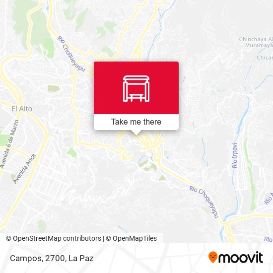 Campos, 2700 map