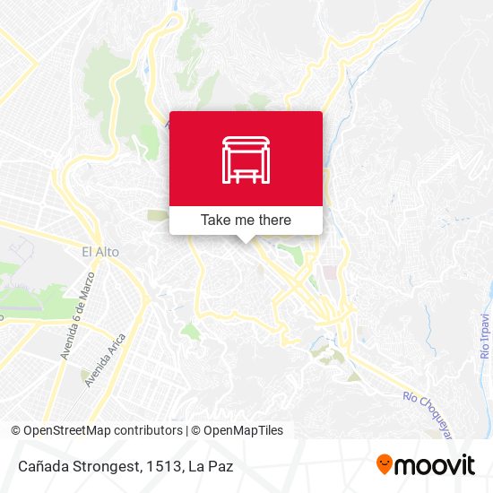 Cañada Strongest, 1513 map