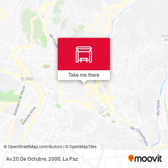 Mapa de Av.20 De Octubre, 2000