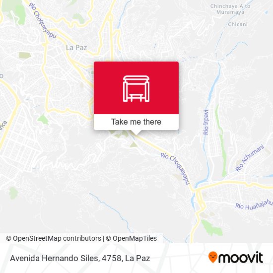 Avenida Hernando Siles, 4758 map