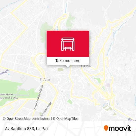 Mapa de Av.Baptista 833