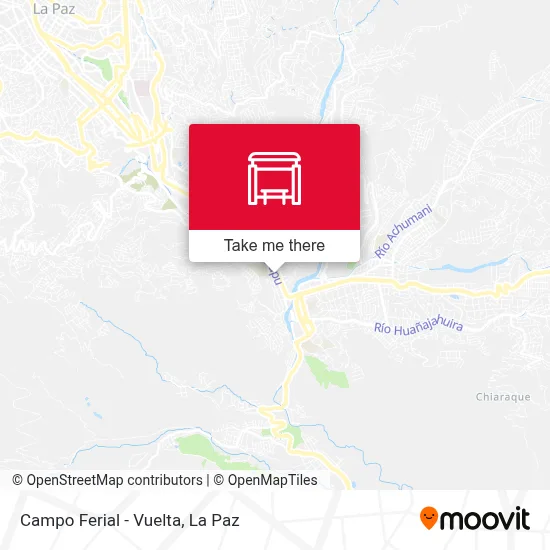 Campo Ferial - Vuelta map