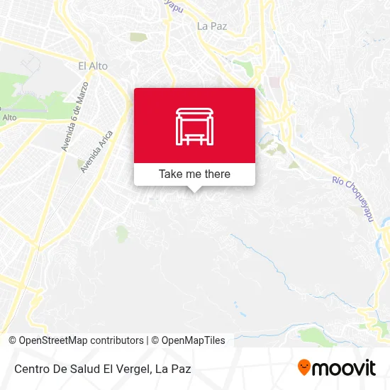 Centro De Salud El Vergel map