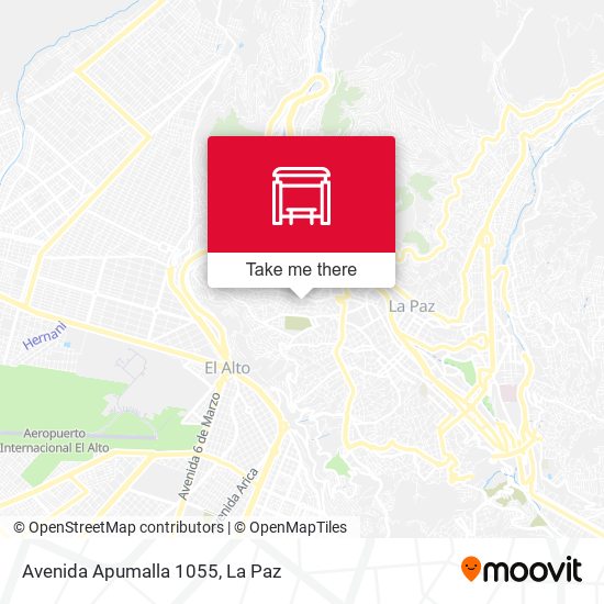 Mapa de Avenida Apumalla 1055