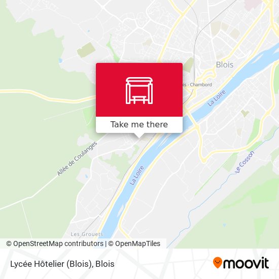 Lycée Hôtelier (Blois) map