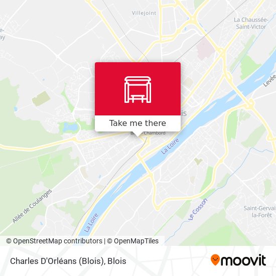 Charles D'Orléans (Blois) map