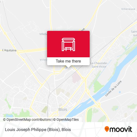 Mapa Louis Joseph Philippe (Blois)