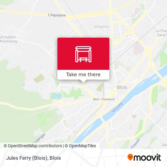 Jules Ferry (Blois) map