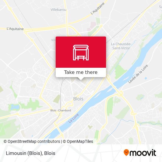 Limousin (Blois) map