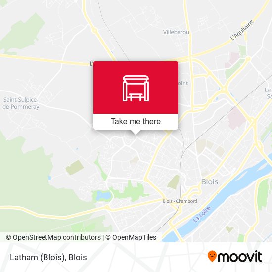 Mapa Latham (Blois)