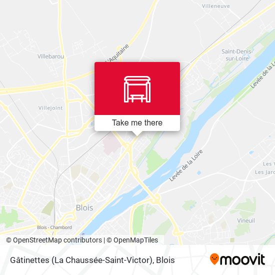 Gâtinettes (La Chaussée-Saint-Victor) map