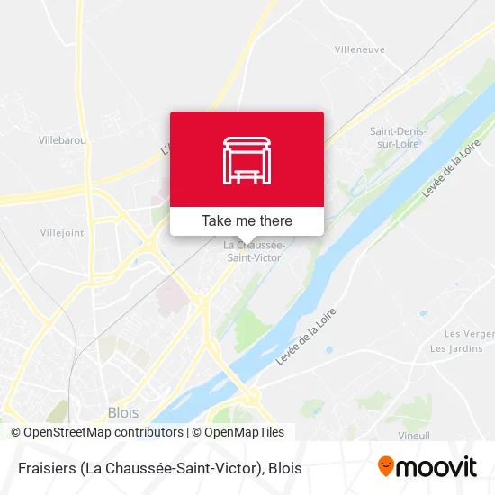 Fraisiers (La Chaussée-Saint-Victor) map