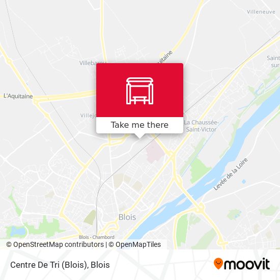 Centre De Tri (Blois) map