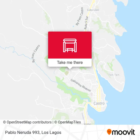 Pablo Neruda 993 map