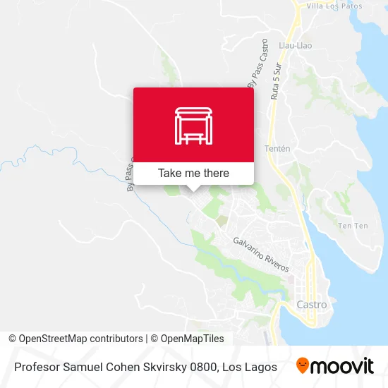Mapa de Profesor Samuel Cohen Skvirsky 0800