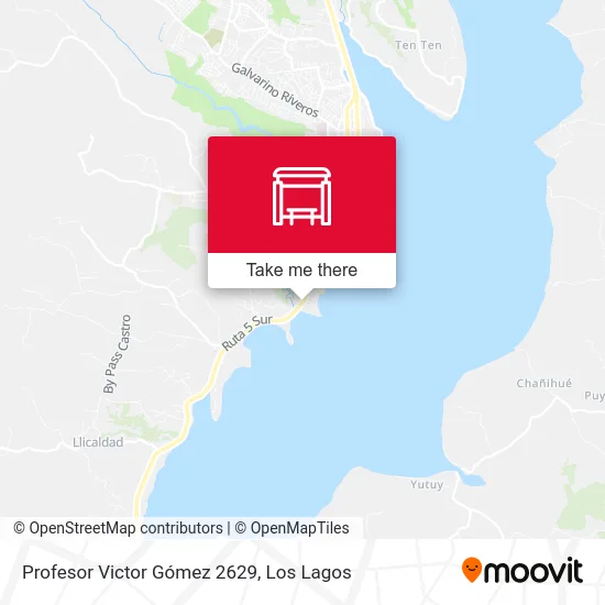 Mapa de Profesor Victor Gómez 2629