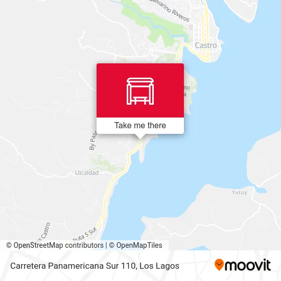 Carretera Panamericana Sur 110 map