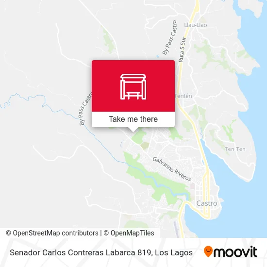 Mapa de Senador Carlos Contreras Labarca 819