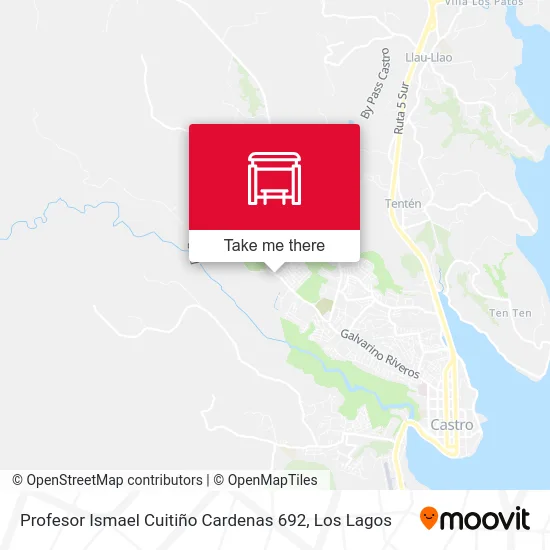 Profesor Ismael Cuitiño Cardenas 692 map