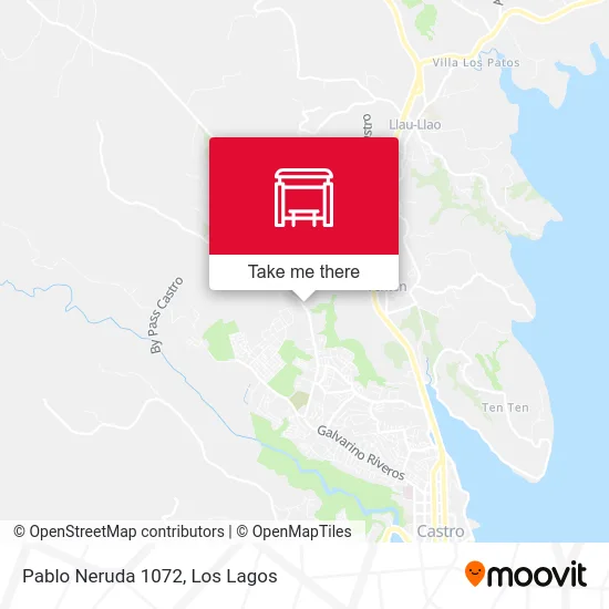 Mapa de Pablo Neruda 1072