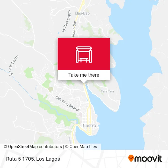 Ruta 5 1705 map