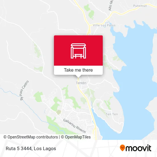 Ruta 5 3444 map