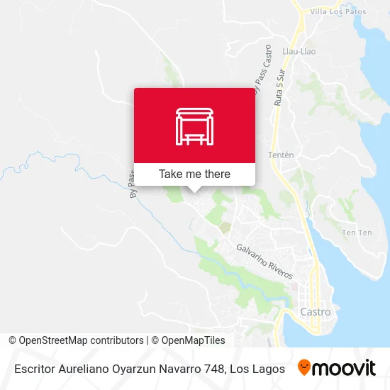 Escritor Aureliano Oyarzun Navarro 748 map