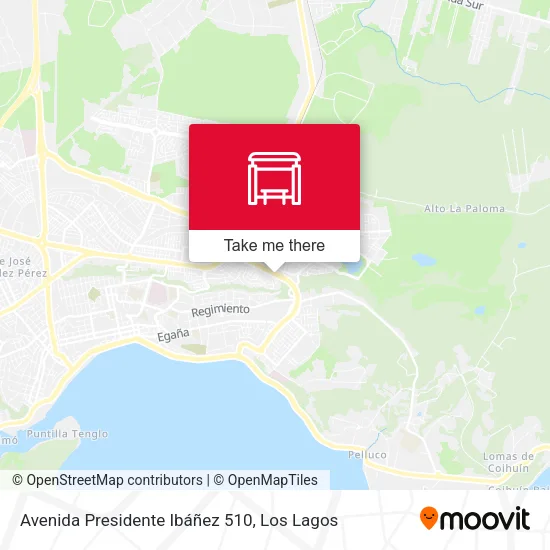 Avenida Presidente Ibáñez 510 map