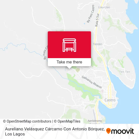 Mapa de Aureliano Velásquez Cárcamo Con Antonio Bórquez