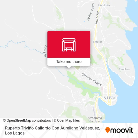Mapa de Ruperto Triviño Gallardo Con Aureliano Velásquez