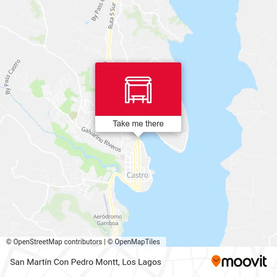 Mapa de San Martín Con Pedro Montt