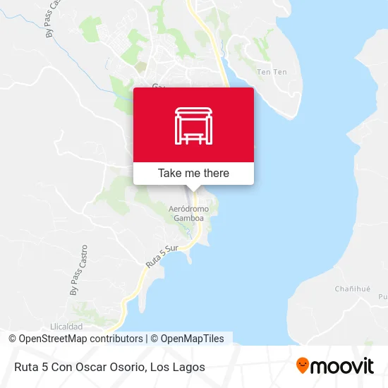 Ruta 5 Con Oscar Osorio map