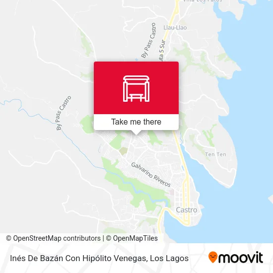 Mapa de Inés De Bazán Con Hipólito Venegas