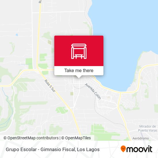 Grupo Escolar - Gimnasio Fiscal map