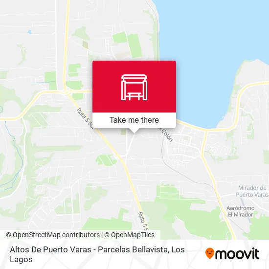 Mapa de Altos De Puerto Varas - Parcelas Bellavista