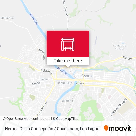 Héroes De La Concepción / Chucumata map