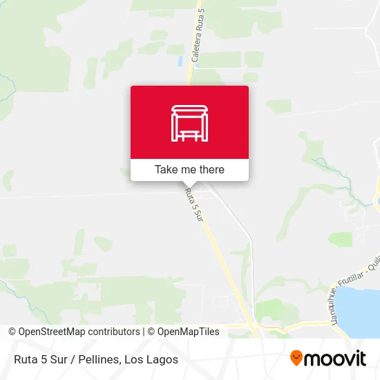 Ruta 5 Sur / Pellines map