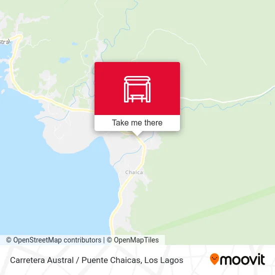 Carretera Austral / Puente Chaicas map